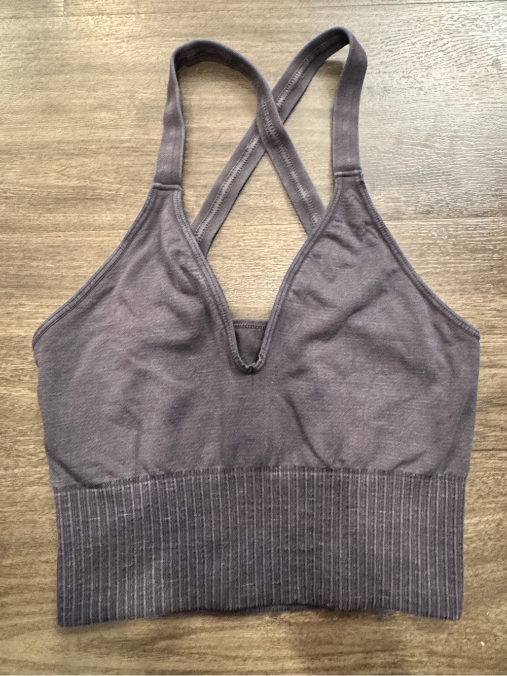 FP Movement Crossback Bralette in Slate Gray